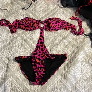 One piece bathing suit